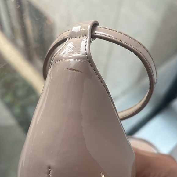 Steve Madden Open-Toed Patent Leather Ankle Strap Heels - Picture 9 of 9